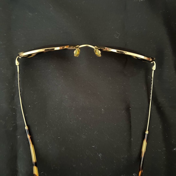 Miu Miu Gold Tone/brown Tortoise Gradient SMU 52Q Cat Eye Sunglasses - Picture 4 of 7